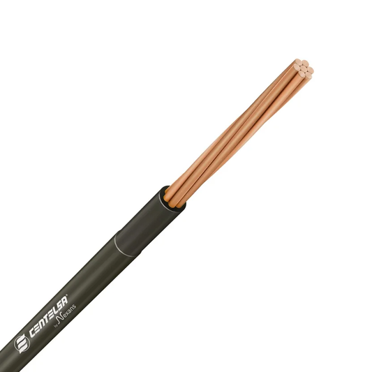 Rollo Cable CU Aislado THHN/THWN No 10 (100mts) Negro - Centelsa